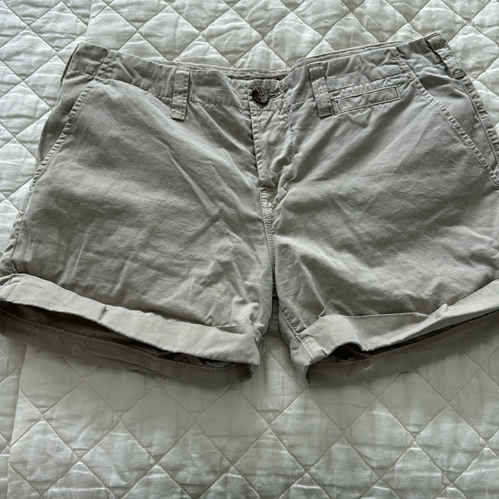 J brand womens khaki shorts size 28